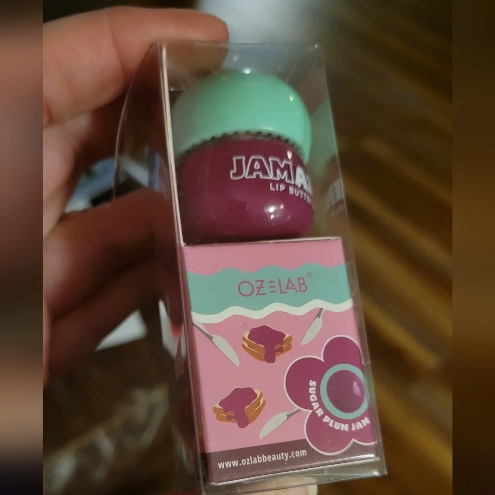 Jam Azing Lip Butter Balm High Shine 06 Sugar Plum Jam New